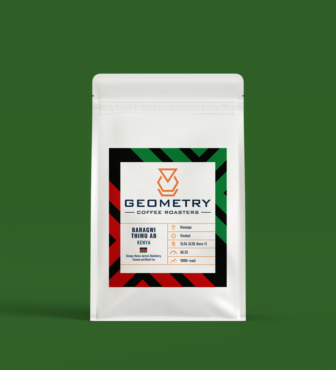 Baragwi Thimu AB | Kenya | Single Origin Coffee Green Background