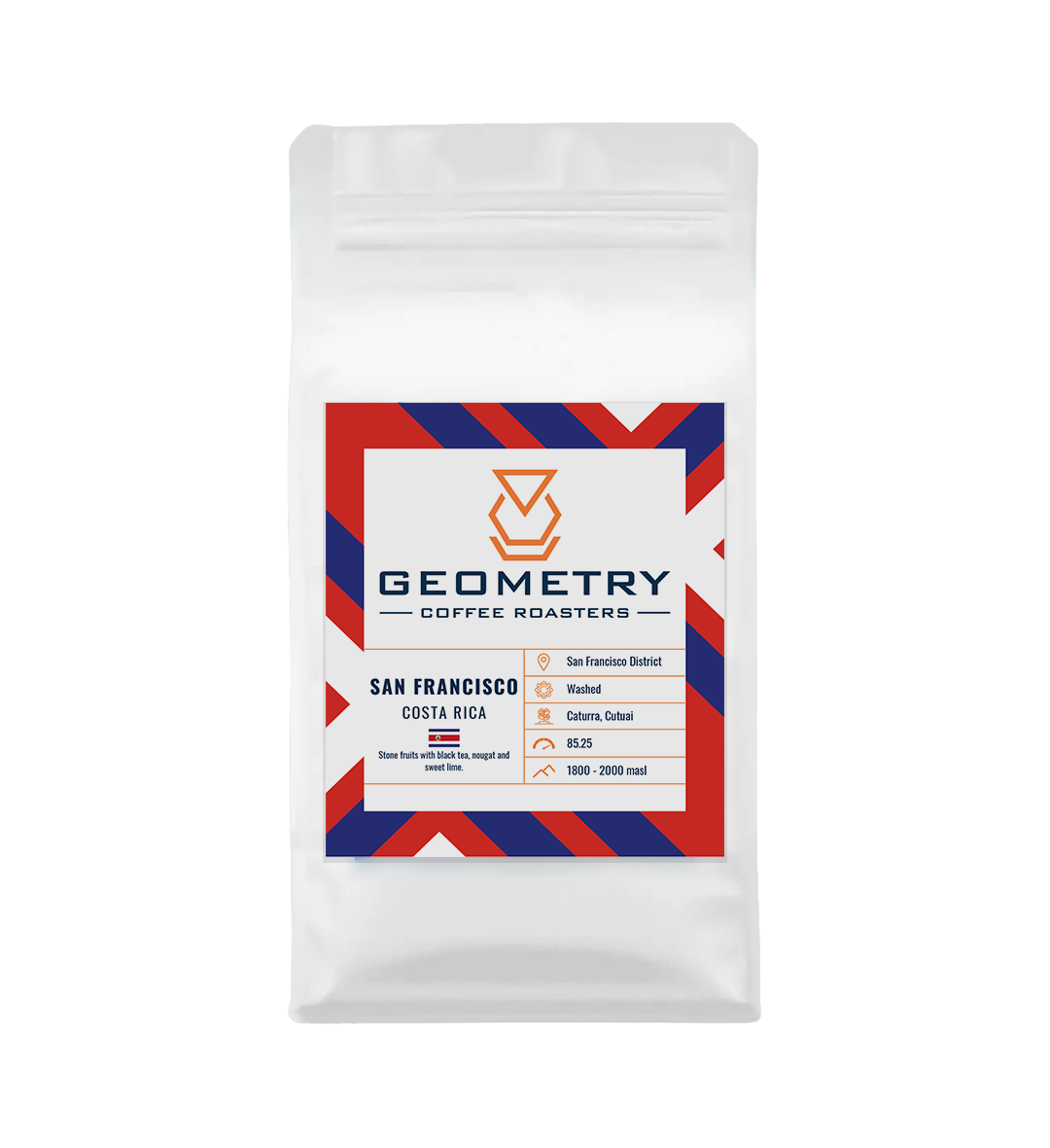 Costa Rica San Francisco Single Origin Specialty Coffee by Geometry Coffee Roasters based in Galway Ireland