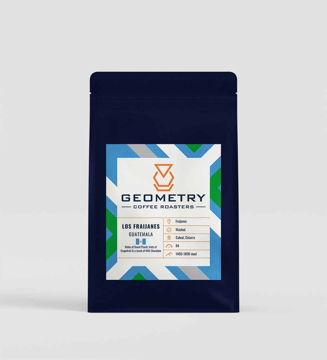 Guatemalan Todosantarita Specialty Coffee roasted by Geometry Coffee roasters Galway white background 