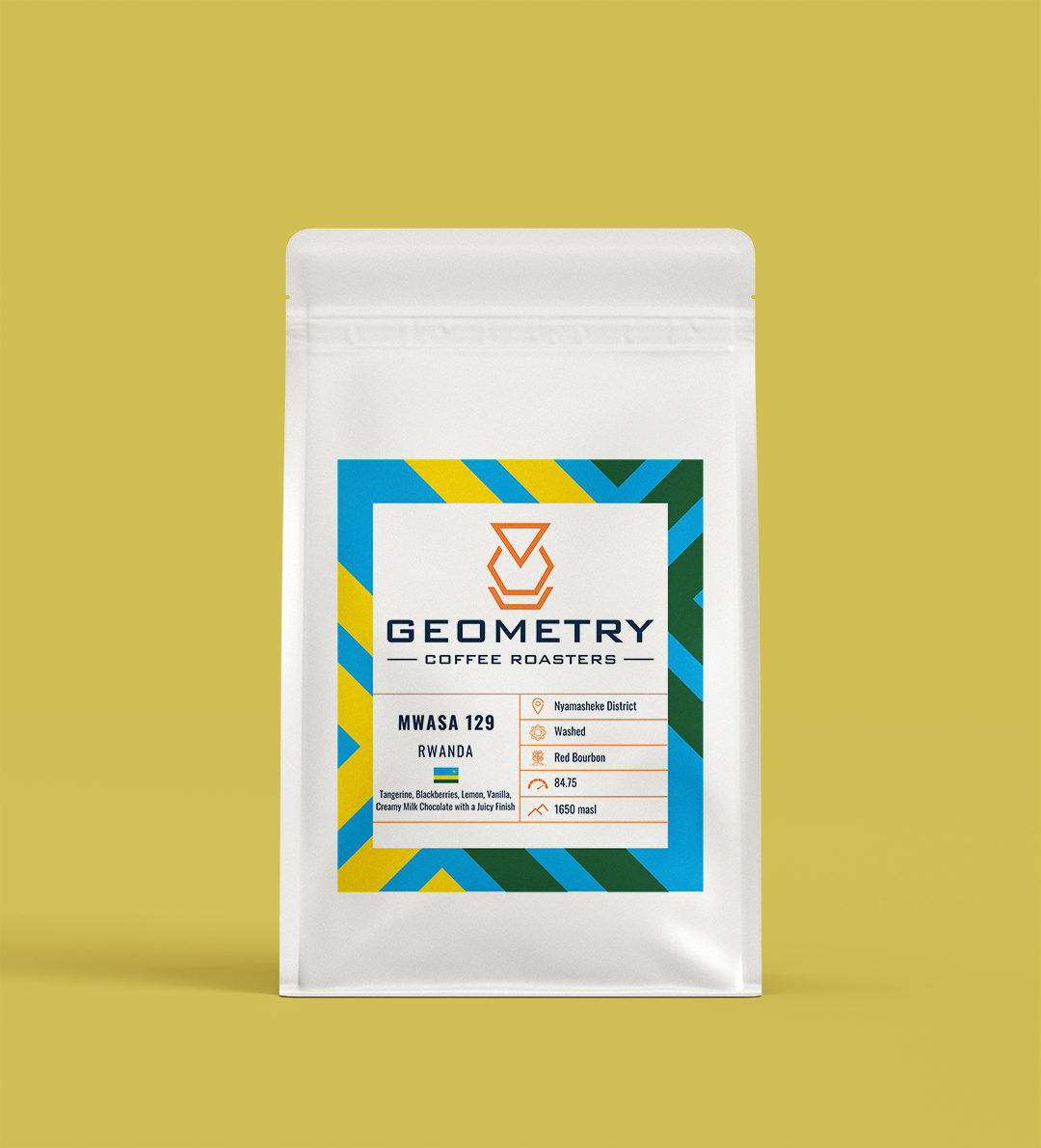 Geometry Coffee Roasters Rwanda
Nyamasheke District, Mwasa 129